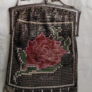 1920's Whiting and Davis Mesh metal purse